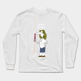 Bell Ringing Artful Dodger (Dark background) Long Sleeve T-Shirt